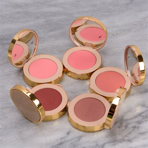 gucci blush swatches.